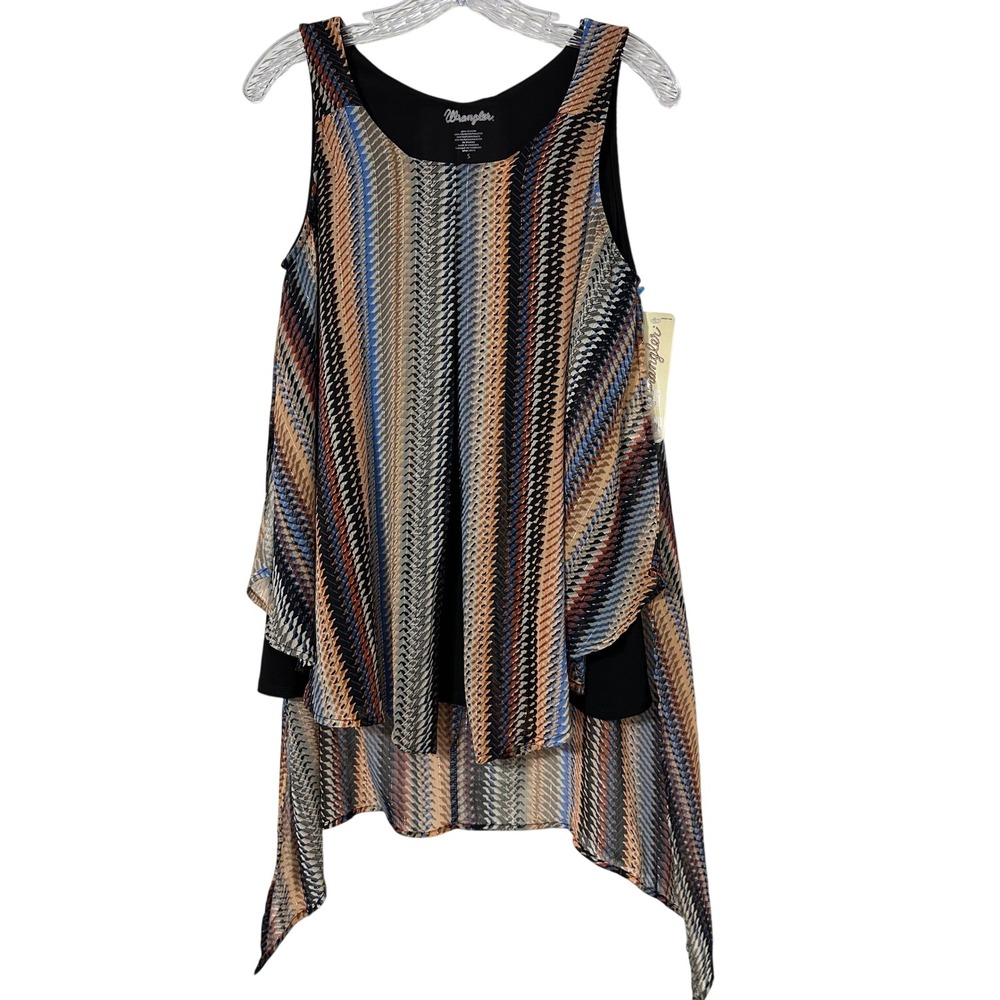 Wrangler Tank Top Womens Sm NWT Western, Festival, Casusal, Summer